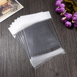100pcs Transparent Self Adhesive OPP Plastic Bags 10*13.5CM
