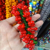 100pcs Veggies Fruits Lampwork Beads Pendants DIY