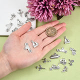 100pcs Vehicle Theme Charms Train Motorcycle Plane Charms