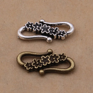 100pcs Vintage S Buckle for DIY Jewelry Making