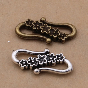 100pcs Vintage S Buckle for DIY Jewelry Making