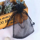 100pcs Organza Bags Wedding Christmas Gift Pouches