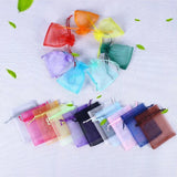 100pcs Organza Bags Wedding Christmas Gift Pouches