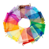 100pcs Organza Bags Wedding Party Packaging Pouches Gift Bags