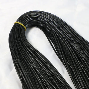 100pcs Rope Chain 1.5mm 2mm Leather String Cord Necklace Lobster Clasps
