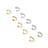 100pcs Stainless Steel Unfading Earrings DIY Jewelry