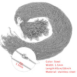 100pcs 18K Stainless Steel Plated Link Chain DIY Jewelry Supplies