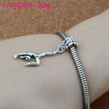 100pcs Gymnastics Gymnast Dangles Beads for Charm Bracelet