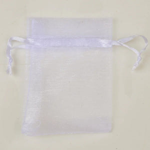 100pcs Colorful Candy Organza Bags Wedding Christmas Pouches