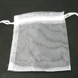 100pcs Organza Gift Bags 7x9cm Jewelry Findings Packing Pouches