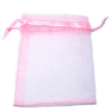 100pcs Organza Gift Bags 7x9cm Jewelry Findings Packing Pouches