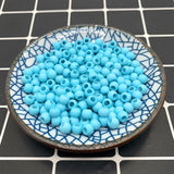 100pcs Colorful Pony Beads Kids DIY Crafts Hair Beads 6mm