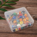 100pcs/box Halloween Lampwork Beads Mix Shapes For DIY Jewelry