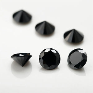 100pcs CZ Loose Stones 0.8-3.5mm AAAAA Cubic Zirconia for DIY Jewelry