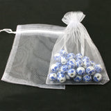 100pcs/lot 10*15cm Organza Jewelry Gift Bag Wedding