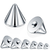 100pcs Steel Spike Balls Piercing Replacement