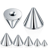 100pcs Steel Spike Balls Piercing Replacement