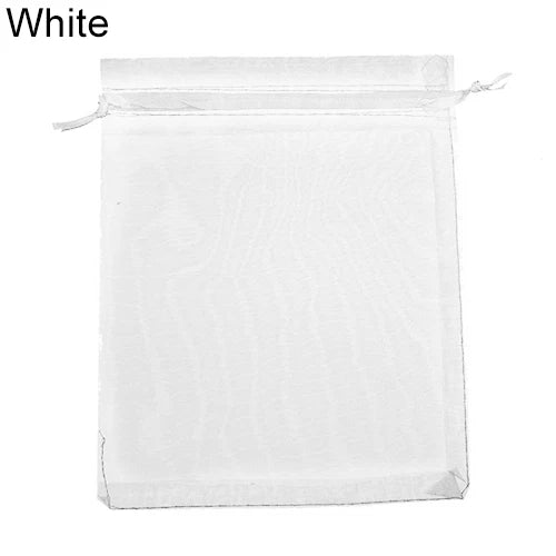 100pcs Big Organza Bags Wedding Favor Gift Bag