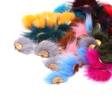 100pcs Colorful Flowers Pendant Tassels DIY Jewelry Making