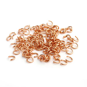 100pcs Stainless Steel Jump Rings for DIY Jewelry Making