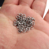 100pcs Stainless Steel Jump Rings for DIY Jewelry Making