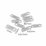 100pcs 316L Stainless Steel Engraved Oval Charm Pendant DIY Jewelry Findings