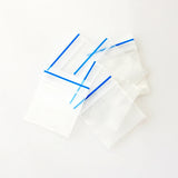 100pcs 4x5cm PE Transparent Plastic Gift Bags For Jewelry Ziplock