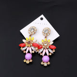 100pcs Rhombus Earrings Display Cards 5.5x5.5cm