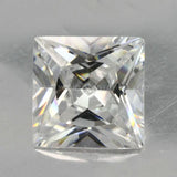 100pcs 5A CZ Stones Princess Cut Square Synthetic Gems CZ Stone For Jewelry