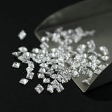 100pcs 5A CZ Stones Princess Cut Square Synthetic Gems CZ Stone For Jewelry