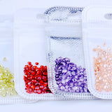 100pcs Multicolor CZ Stone 1mm-4mm Round Cut Loose Beads for Ring Jewelry