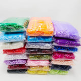100pcs Organza Bags Wedding Party Drawstring Gift Bag Jewelry Packaging
