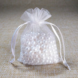 100pcs Organza Bags Wedding Party Drawstring Gift Bag Jewelry Packaging