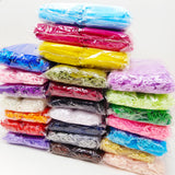100pcs Organza Bags Wedding Party Drawstring Gift Bag Jewelry Packaging