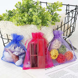 100pcs 5x7cm 7x9cm Organza Bags Jewelry Packaging Wedding Candy Pouches