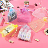 100pcs 5x7cm 7x9cm Organza Bags Jewelry Packaging Wedding Candy Pouches