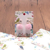 100pcs Colorful Cardboard Earring Studs Jewelry Display Cards