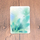100pcs Colorful Cardboard Earring Studs Jewelry Display Cards