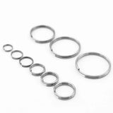 100pcs 6-20mm Stainless Steel Jump Rings for Jewelry