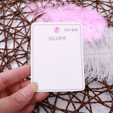 100pcs 6x8cm Necklace Pendant Display Paper Card Jewelry Packaging