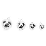 100pcs/lot 6mm 8mm Silver Copper Jingle Small Bells Charms Beads