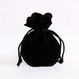 100pcs 7x9cm Velvet Drawstring Jewelry Pouches - 10 Colors