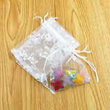 100pcs Organza Bags Wedding Drawstring Gift Bag Candy Jewelry Pouches