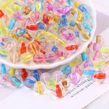 100pcs Acrylic Transparent Round Beads For Jewelry Making