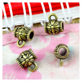 100pcs Antique Bronze Spacer Charm Beads for DIY Jewelry Making