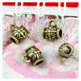 100pcs Antique Bronze Spacer Charm Beads for DIY Jewelry Making