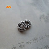 100pcs Antique Metal Spacer Beads 7.5x3mm DIY Jewelry Making