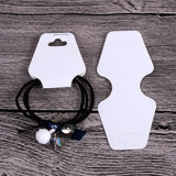 100pcs Blank Jewelry Display Cards 4.5x10cm