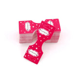 100pcs Blank Jewelry Display Cards 4.5x10cm