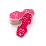 100pcs Blank Jewelry Display Cards 4.5x10cm